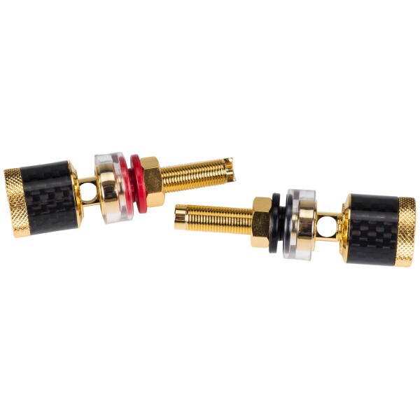 Main product image for Five Way Binding Posts with Carbon Fiber Sh 091-3620